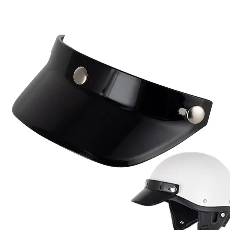 

Hard Hat Visor Three Button Sun Shade For Hard Hat Sturdy Retro Hat Brim Supplies Hard Hat Accessories For Scooter Motorcycle