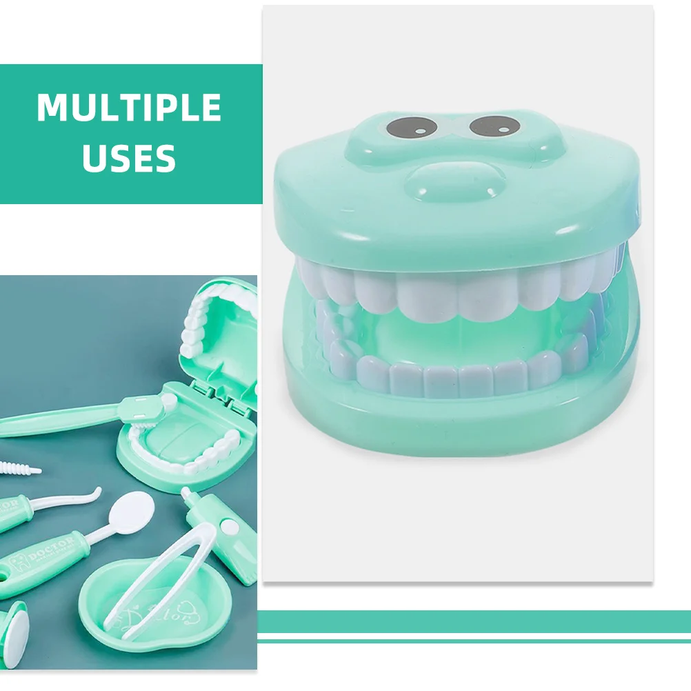 1Set Doctor Medical Kit for Toddlers Simulation Dentist Tools Inspire Imaginative Play and Reduce Hospital Fear