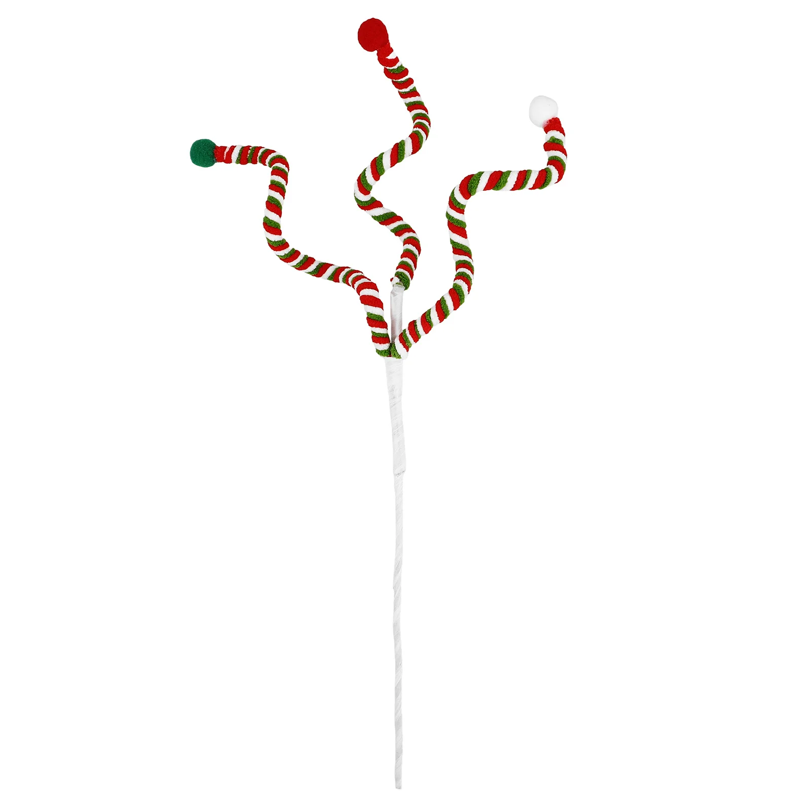 

Xmas Bell Ornaments Sticks Candy Cane Tree Picks Seasonal Decorative Sprays Unique Style Exquisite Craftsmanship