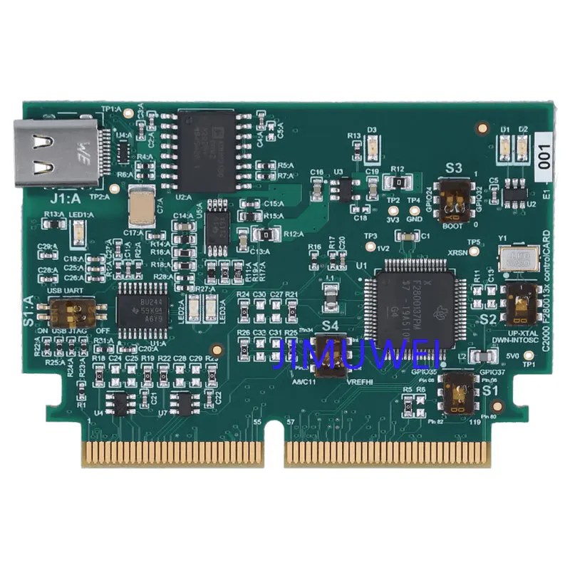 Placa experimental do desenvolvimento do módulo MCU, TMDSCNCD2800137, TMS320F2800137, MCU