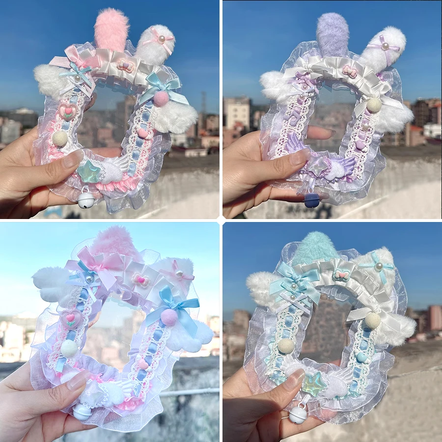 1 Stück Bunter Niedlicher Spitzen-Fotokartenhalter, Anime-Cartoon-Spielfigur ACG-Kartenhalter, Manga-Star Fanart Mag Fan Circle Otaku Ita Bag Deko-Kartenhalter