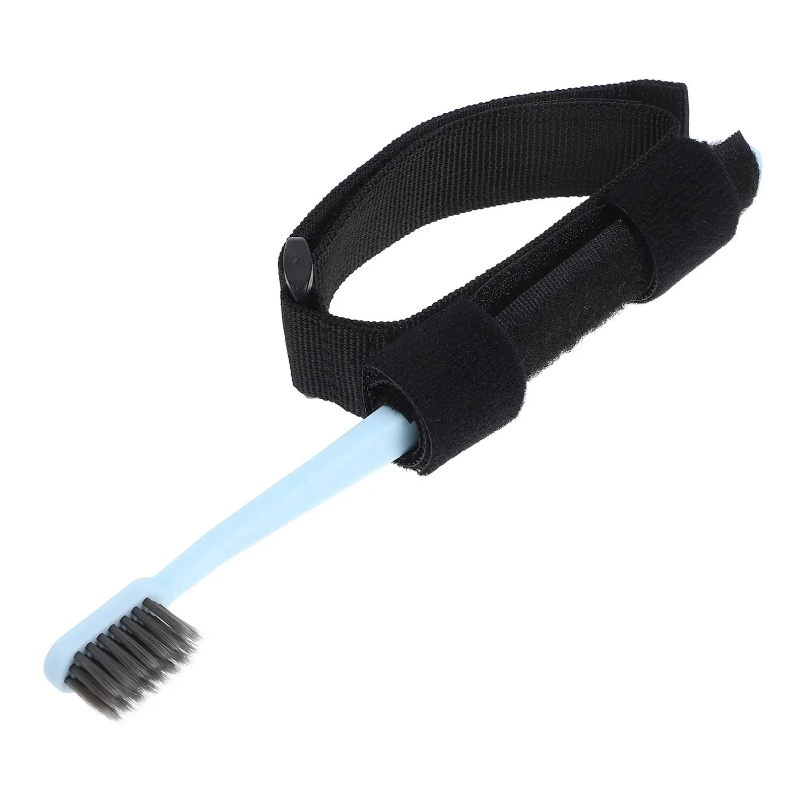 

Toothbrush for Elderly Hands Universal Strap Brushing Aid Plastic Adaptive Holder