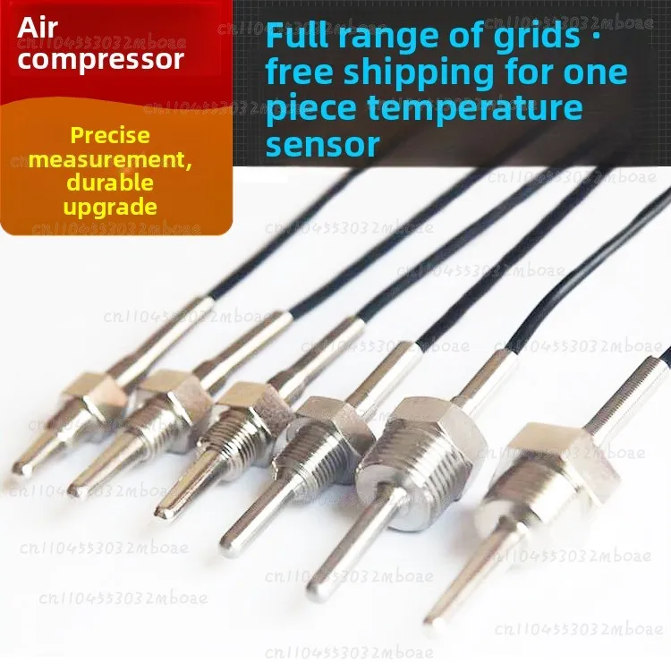 PT100 screw air compressor temperature sensor G1/4 G1/8 3/8 PT100 1 point 2 point 4 point