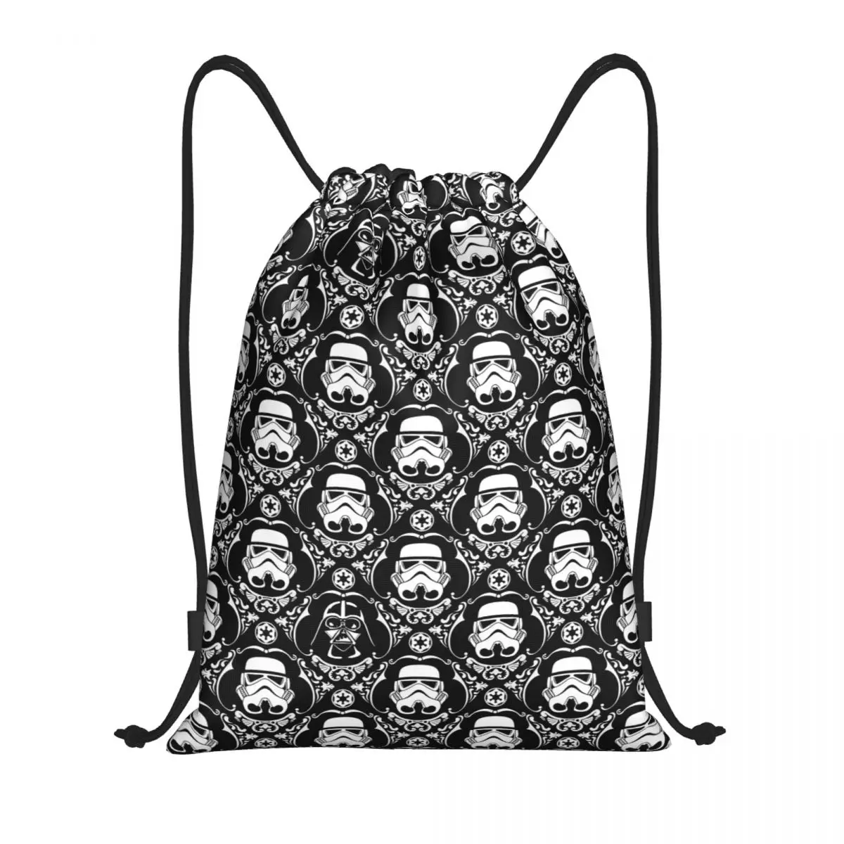 

Custom M-Mandalorianed Drawstring Bags Women Men Portable Sports Gym Sackpack Space Television Shopping Storage Backpacks
