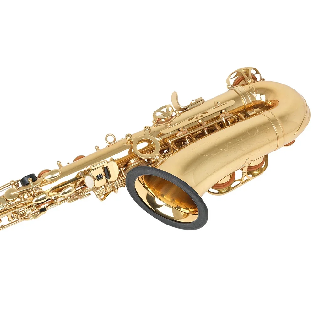 SLADE Saxophone Silicone Muffler Ring Sax Noise Cancelling Bell Mouth Soprano Alto Tenor Sax Protective Cover Woodwind Parts