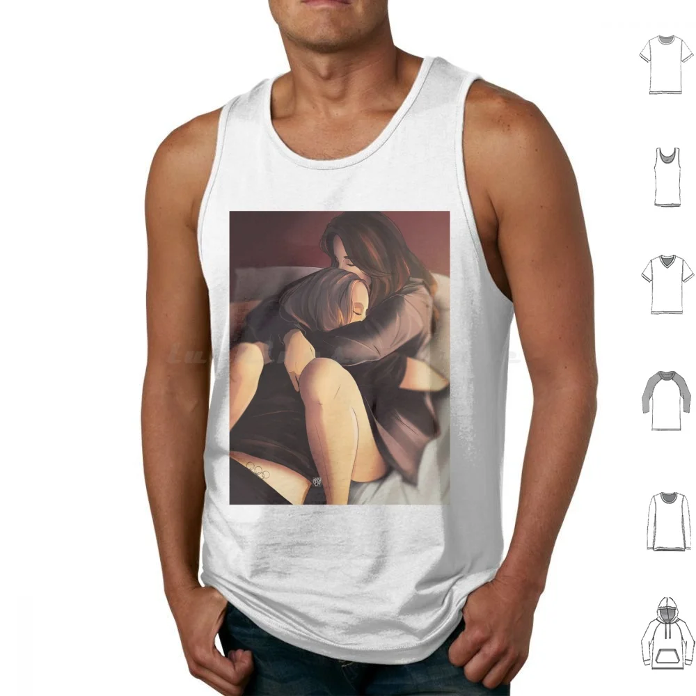 Marina Safe Place Tank Tops Vest Sleeveless Station 19 Station19 Marina Maya Bishop Carina Deluca