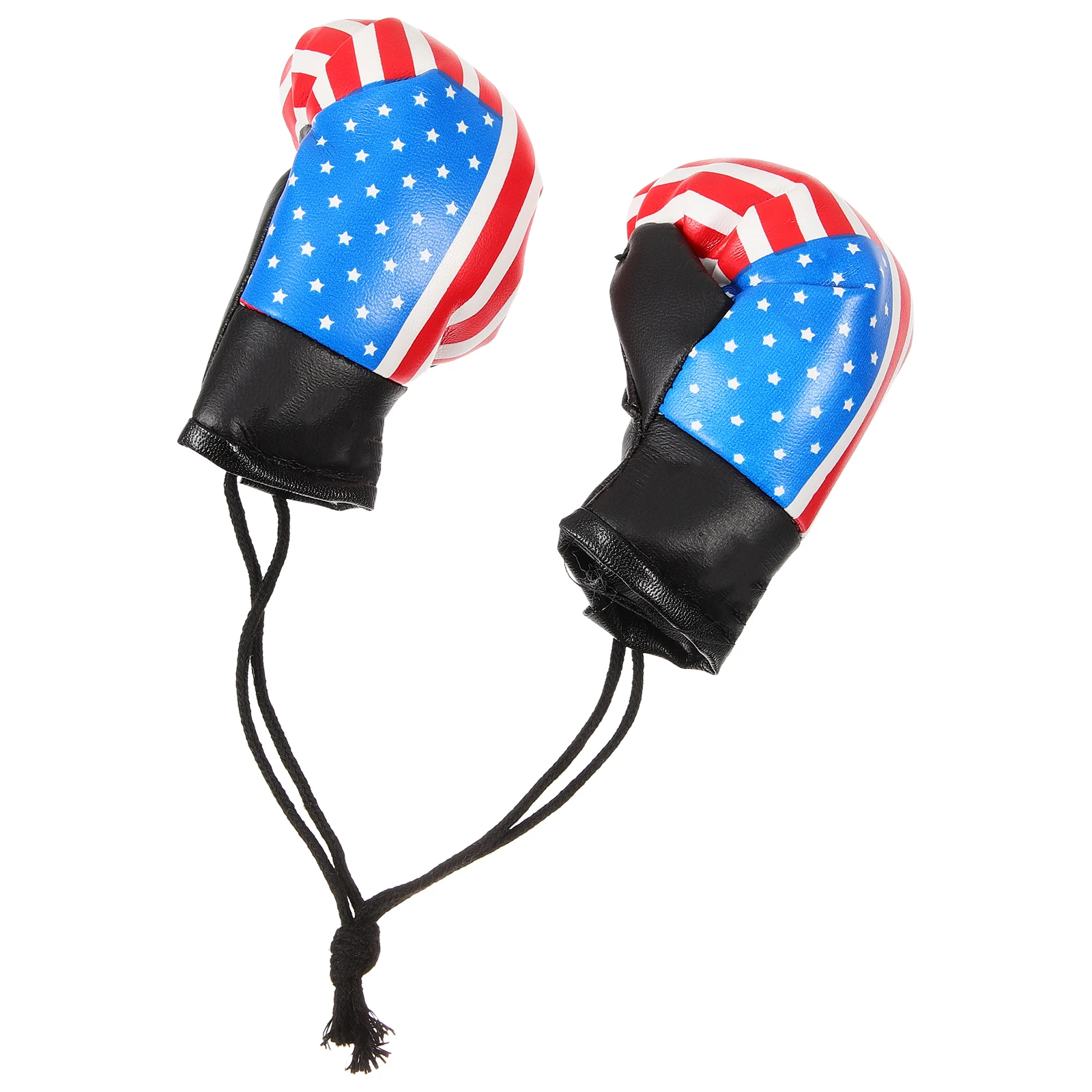 

1pcs 1 Pair Boxing Gloves Pendant Boxing Gloves Pendant Pvc Keychain Car Decoration Party Favor Christmas Tree Ornament