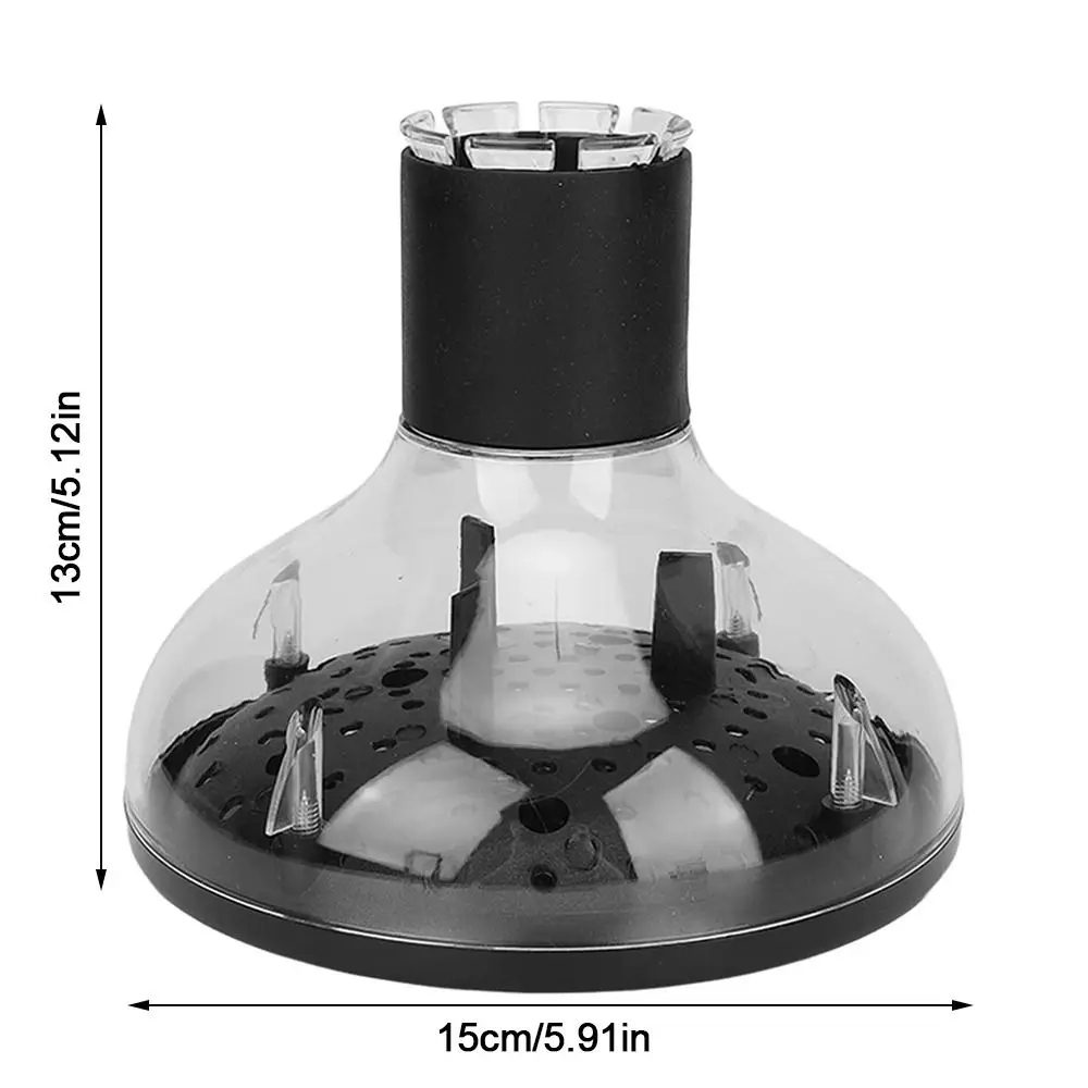 Picture 7: Universal Fit Hair Dryer Diffuser Professional Fast-Drying Design Blow Dryer Diffuser Portable Diffuser Attachment Salon Styling