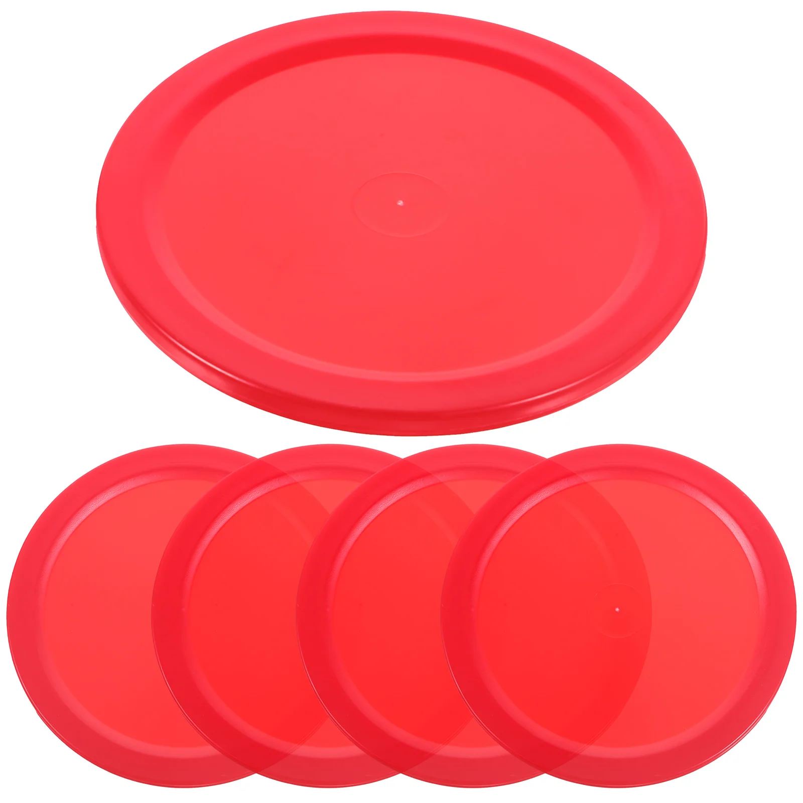 

5 Pcs Hockey Accessories Accessories Game Table Small Putter Supplies Plastic Equipment Ice Pucks