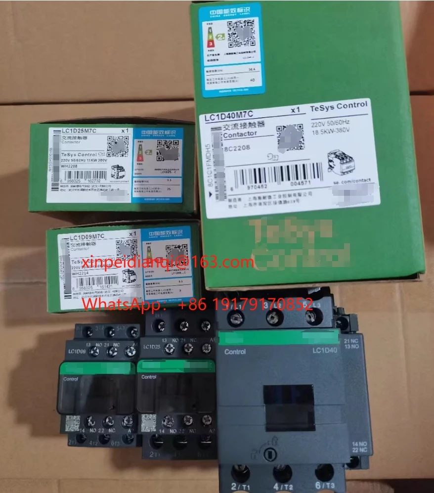 

Original AC contactor LC1D50AP7 LC1D12P7 LC1D12BL LC1D18BL LC1D38P7 Contactor