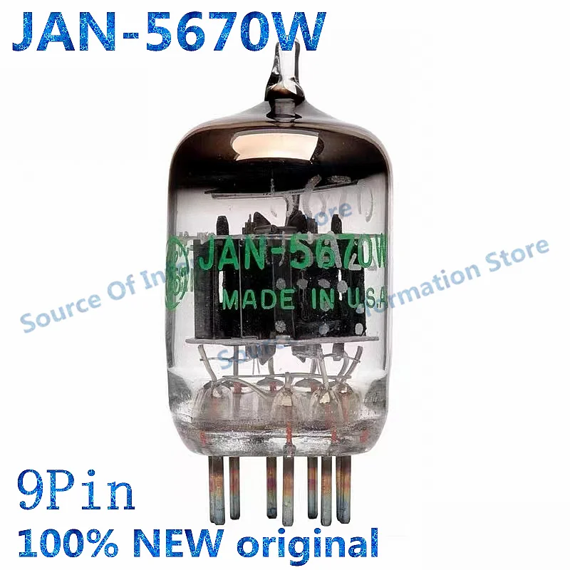 JAN-5670W Electron Tube for Audio Equipment Cold Cathode Vacuum Tube Handcrafted Premium Sound Quality