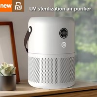 Xiaomi Negative Ion Air Purifier LED Display Rechargeable Large Capacity Battery Portable Car Desktop Smoke Removal Air Cleaner