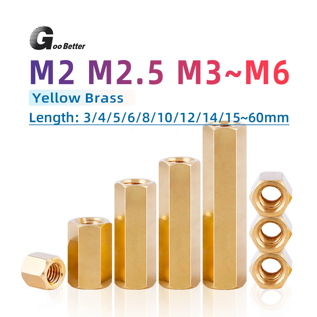 M2 M2.5 M3 M4 M5 M6…