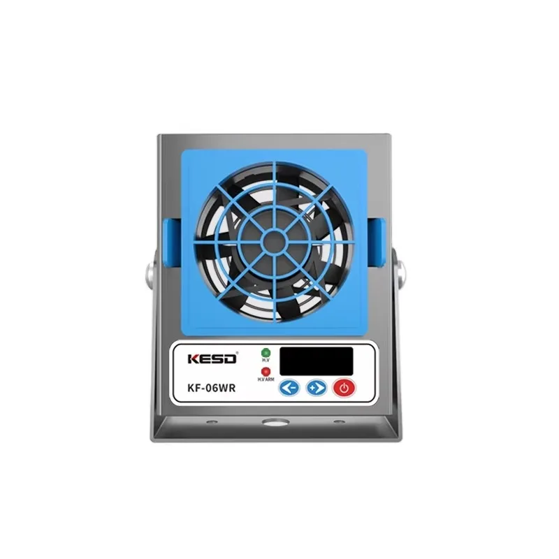 KF-06WR High Frequency Anti Electrostatic Ionizing ESD Ionizer Selfcleaning Ionizing Air Blower Manufacturer
