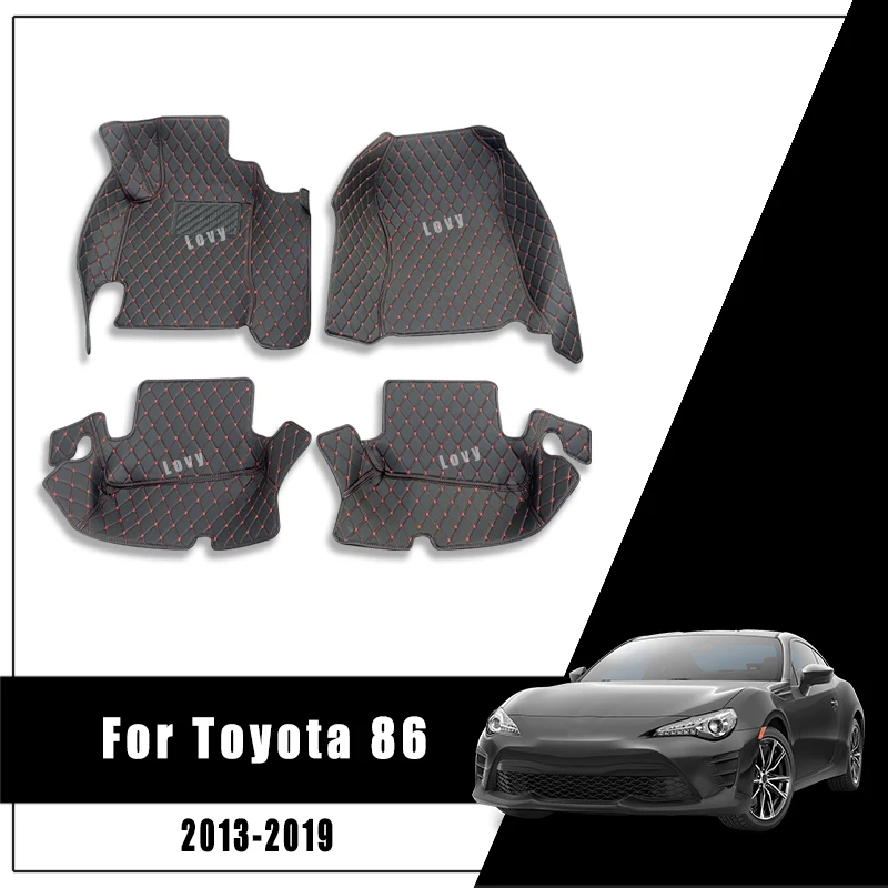

Для Toyota AE86 GR86 86 2021 2020 2019 2018 2017 2016 2015 2014 2013 Автомобильные коврики Ковры Авто аксессуары Декор интерьера