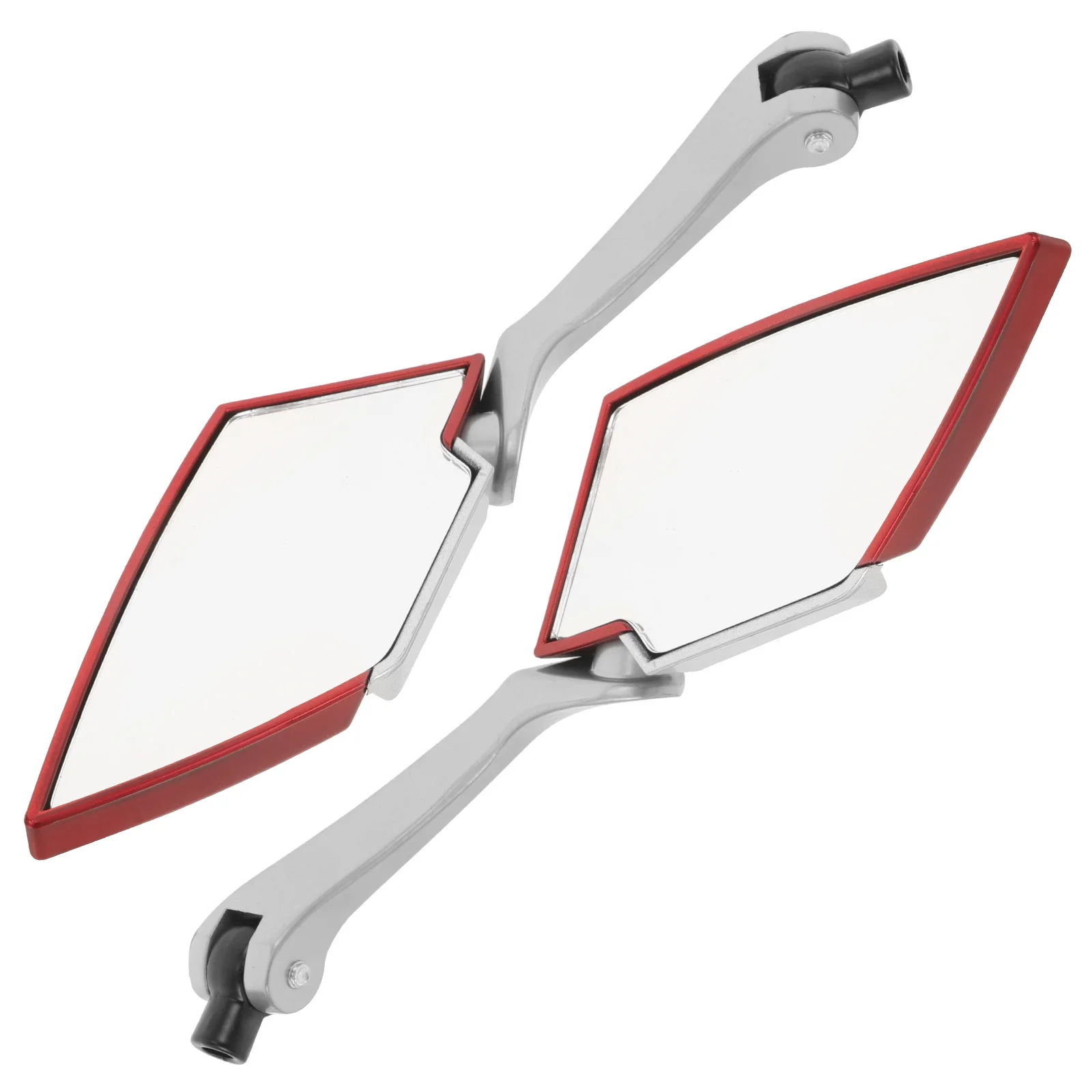 

1Pair Universal Motorcycle Rearview Mirrors for Electric Bikes Scooters Handlebar Mount Side Mirrors Safety Motorbike