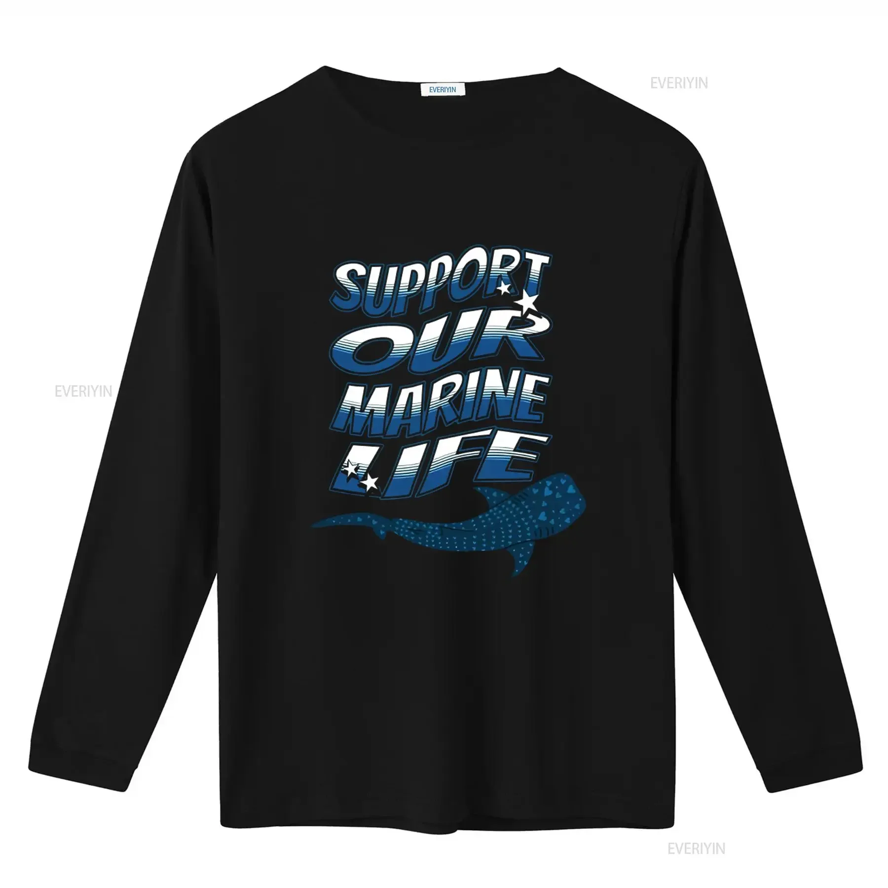 Retro Marine Lover T Shirt Vintage Style Whale Shark Design Support Our Life Perfect for Conservation Enthusiasts vintage Soft