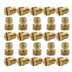 25pcs Carburetor Main Jet 55-115 M5 5mm Thread For Dellorto Carburetor Vergaser SHA SHBC SHB Injector Nozzle