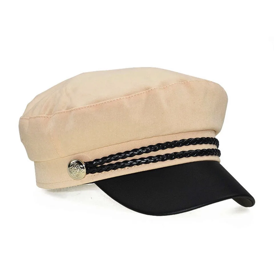 10 Farben Frauen Mädchen Kappen Zeitungs jungen Hut Visier Baker boy Cabbie Gatsby Pageby Visier Baskenmütze Hut – Detail 27