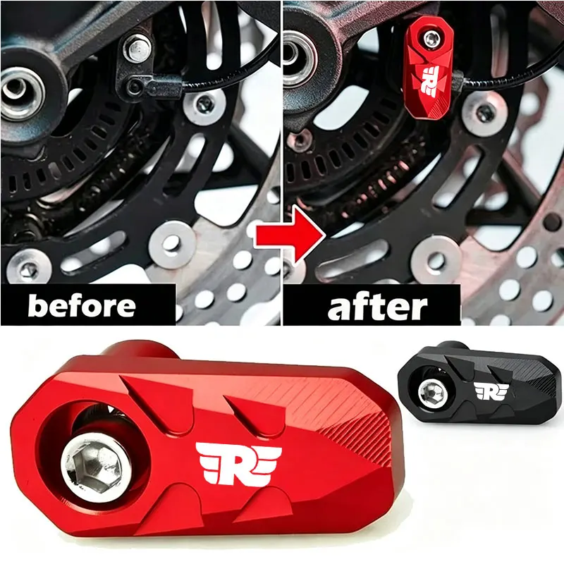 Moto Wheel ABS Sensor Protection For Royal Enfield Guerrilla 450 Meteor hunter Classic 350 Interceptor 650 shotgun650 scram 411
