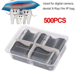 500pcs 33x44mm Barrier Envelopes Disposable Size 2# Protective Pouch Cover Bags For Phosphor Plate Dental Digital Ray Scan X