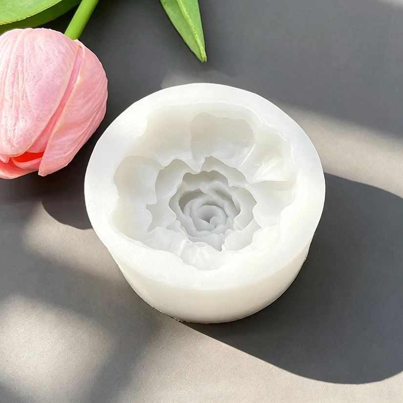 Carnation Rose Flower Silicone Sugarcraft Mold Resin Tools Chocolate Cupcake Baking Fondant Cake Decorating Tools