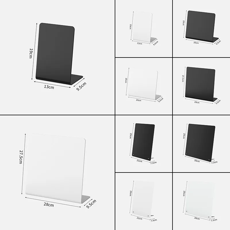 1PC Mini Lavagna Segni Tavolo Lavagna Menu Lavagna Display Decor Segni alimentari Coffee Shop Decorazione lavagna