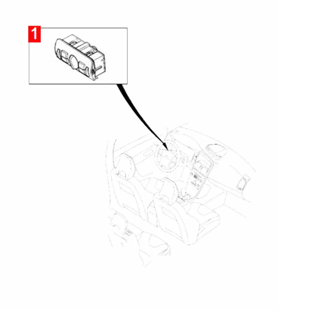 WXZOS Beige Headlight Fog Lamp Trunk Gas Tank Switch 31443855 for Volvo S60 V60 XC60