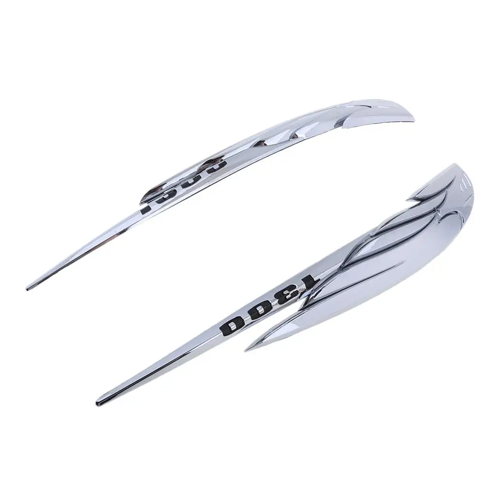 

3D-наклейки-эмблемы для мотоциклов, серебристые, на бак и обтекатель, самоклеящаяся виниловая пленка для Honda VTX1300, все годы выпуска, для внедорожных мотоциклов