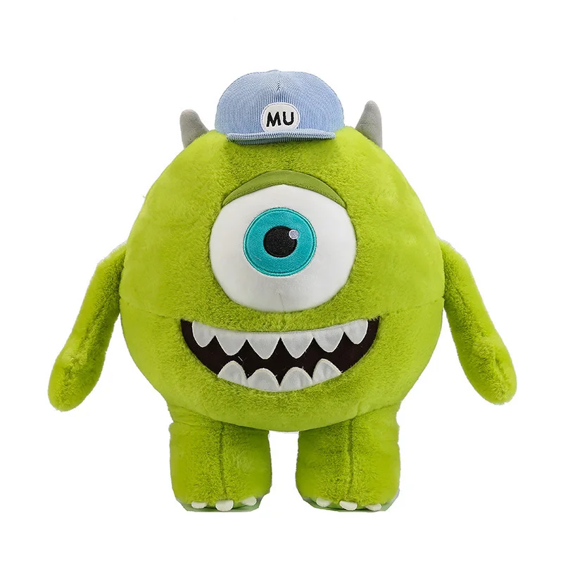 21/35cm Disney Monsters University Mike Pluszowa zabawka Zabawna kreskówka Duże oczy Anime Miękkie pluszaki Prezenty świąteczne dla dzieci Brithday