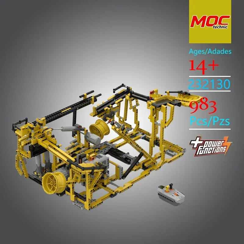 New Design MOC Transfer Lift Module GBC  Technic Model-Trendy Educational Toy - Stress-Relief Toy -  Top Choice  Holiday Gifts