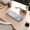 Teclado Chilkey ND TKL con diseño 80% de aluminio CNC, teclado mecánico inalámbrico sin llave para juegos para Mac, Windows 4