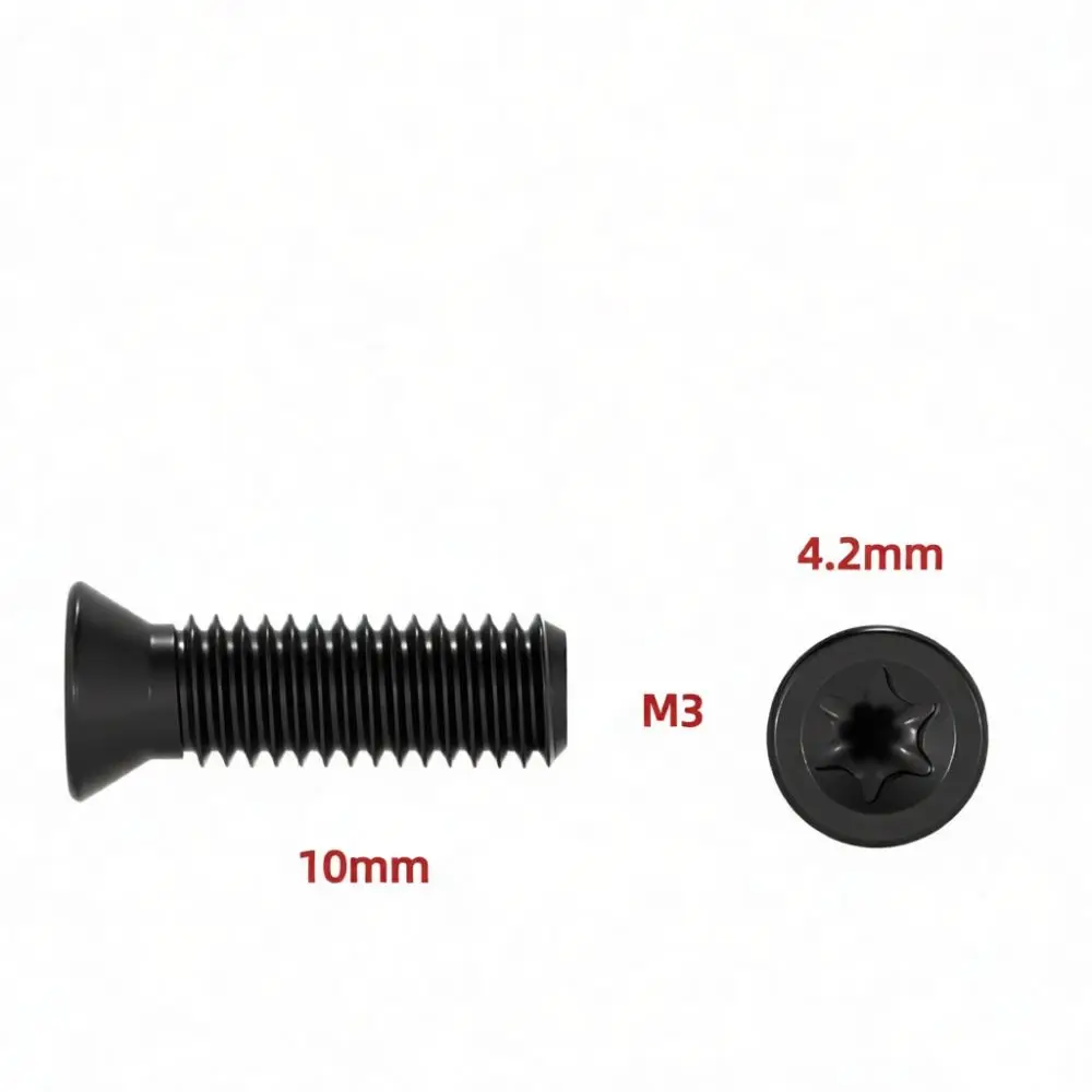 CNC Machine Tooling Torx Screw 12.9 Level Alloy Steel Fastener For Carbide Inserts Lathe Milling Cutter Bolt Replacement Parts