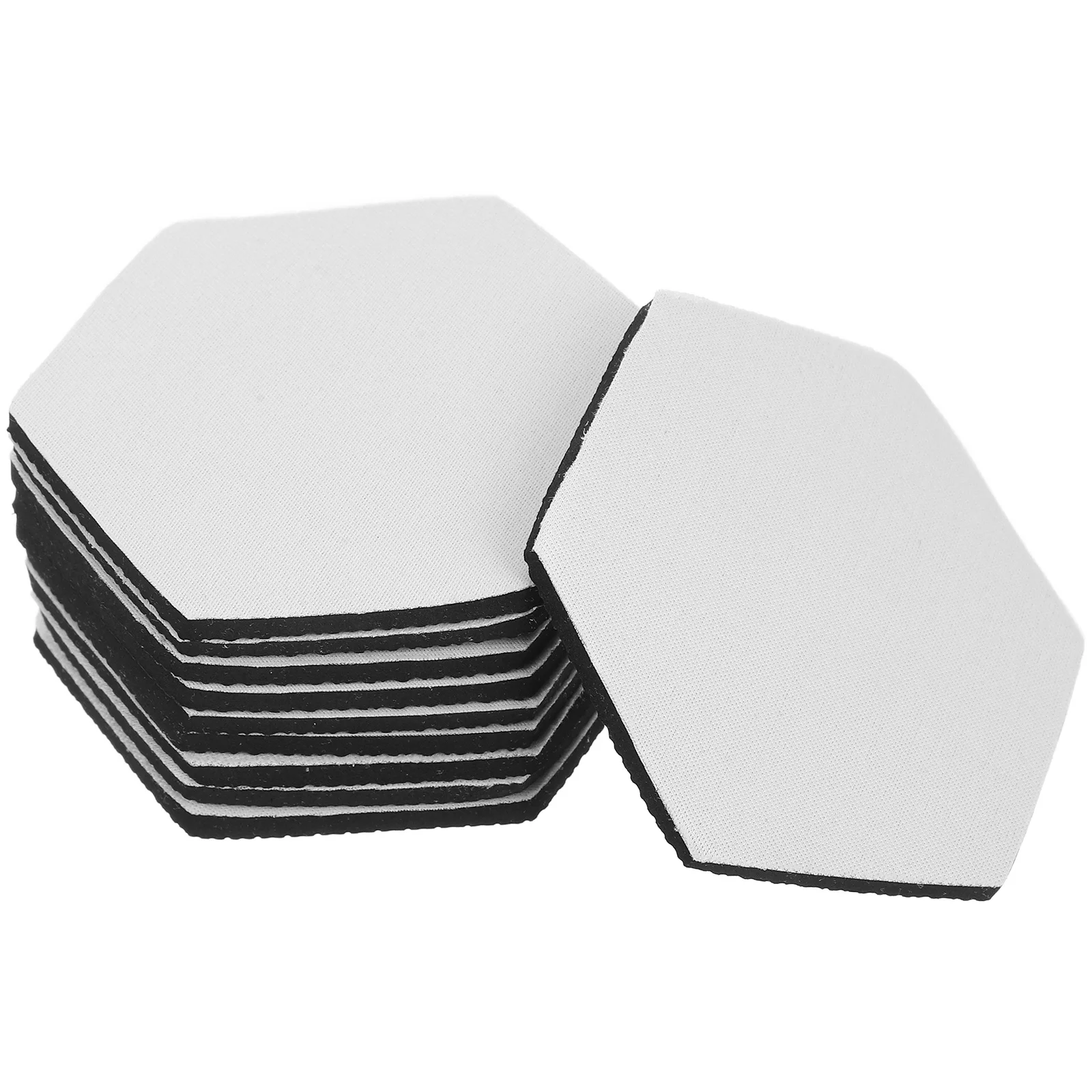 

10Pcs Sublimation Car Coasters DIY Blank Mats Heat Resistant Cup Holder Inserts for Cars Trucks Universal Fit Easy Clean Design