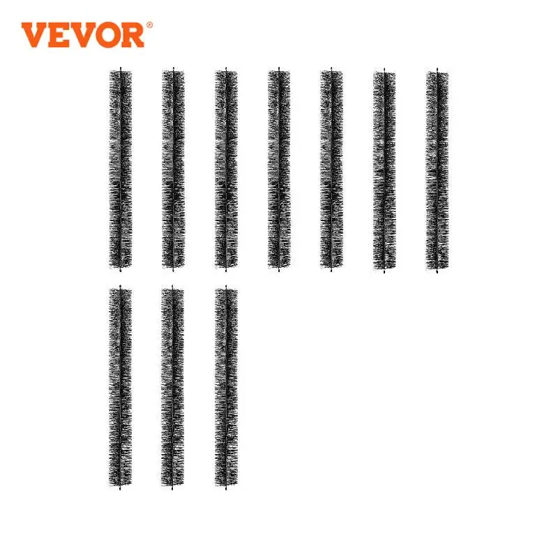 

VEVOR Gutter Brush 30 Ft Total Length 4.33 in Diameter Gutter Cleaning Tools Ground-Level Gutter Brush Leaf Guard for Gutters