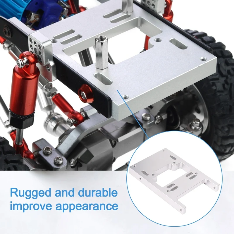 메탈 빔 리어 범퍼 서보 고정 마운팅 브래킷 업그레이드 부품 B14 B24 B16 B36 C14 C24 1/16 RC 자동차 [A17I 장난감]
