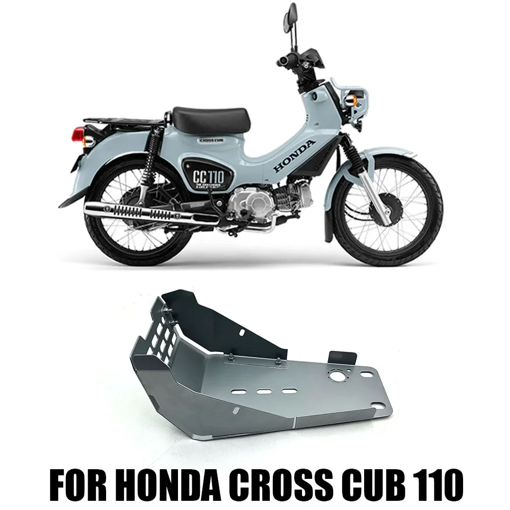 

Motorcycle Engine Cover Chassis Under Base Guard Protector Belly Pan Accessories For Honda CROSS CUB 110 CC110