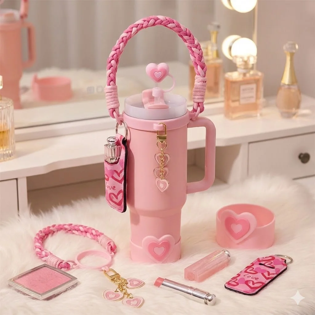 6Pcs Coquette Heart…