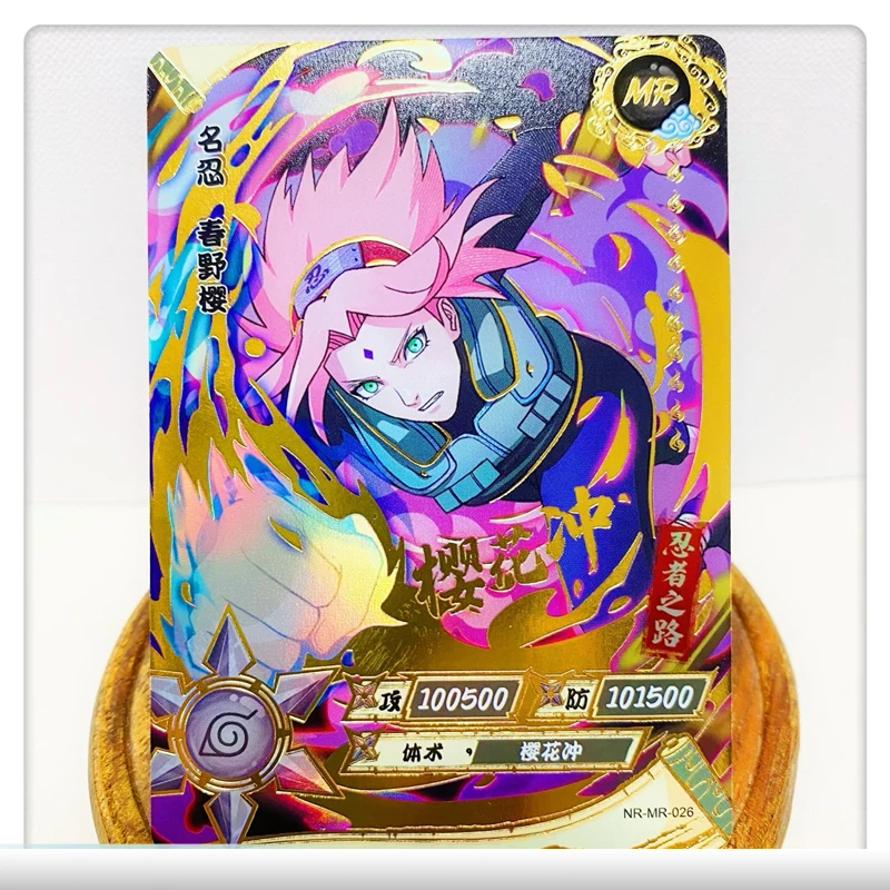 Anime Naruto MR Card Uzumaki Naruto Haruno Sakura Ootutuki Kaguya Uchiha Obito New Collection Children's Toys Birthday Gifts