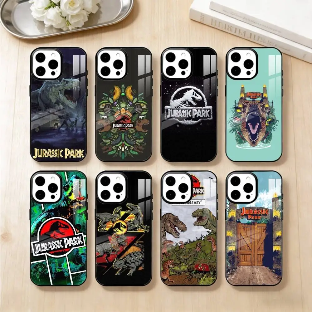 

J-Jurassic Park Dinosaur World Phone Case For iPhone 17,16,15,14,13,Pro,Max,Plus,Magnetic For Magsafe Wireless Charging