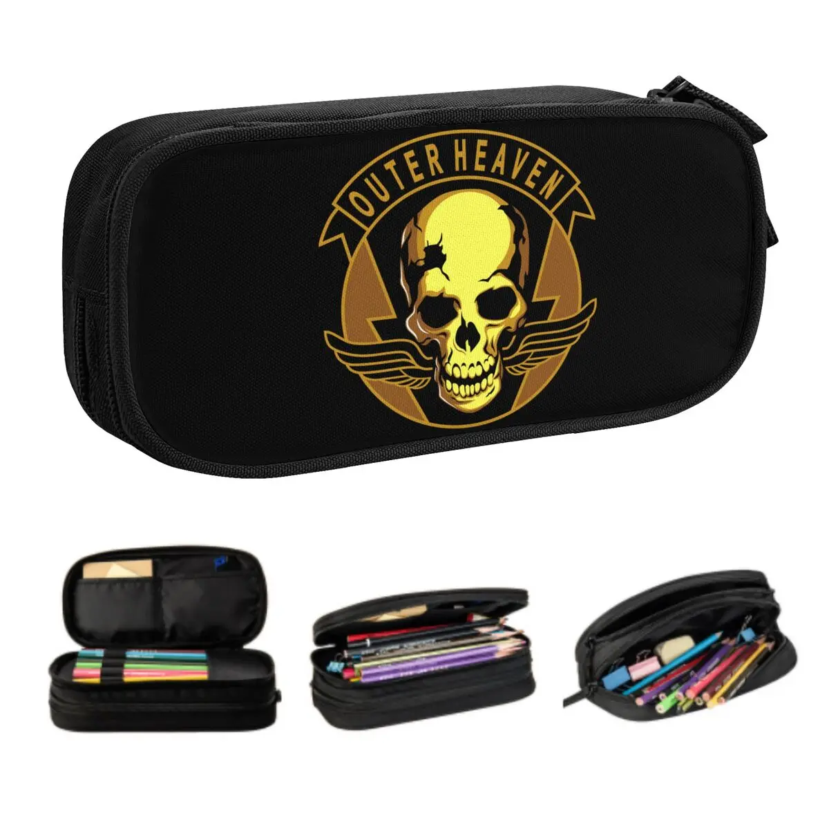 

Индивидуальные металлические карандаши для карандашей с твердым внешним небом, большой емкости, подарок для видеоигр, фотокарандаш