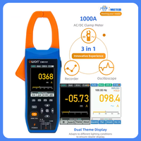 CMS061 CMS101 3-In-1 1000A AC/DC Handheld Clamp Meter+Oscilloscope Bluetooth Recorder Function NCV Digital Multifunctional Meter