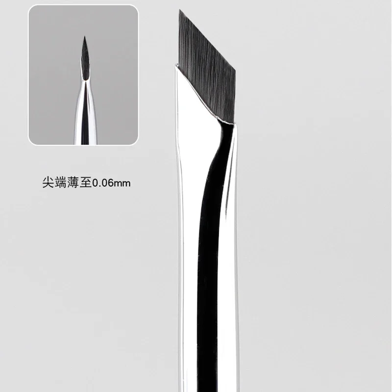 Upgrade Blade Eyeliner Brush Ultra Thin Fine Angle Flat Eyebrow Brush Under The Eyes Place Precise Detail Brush