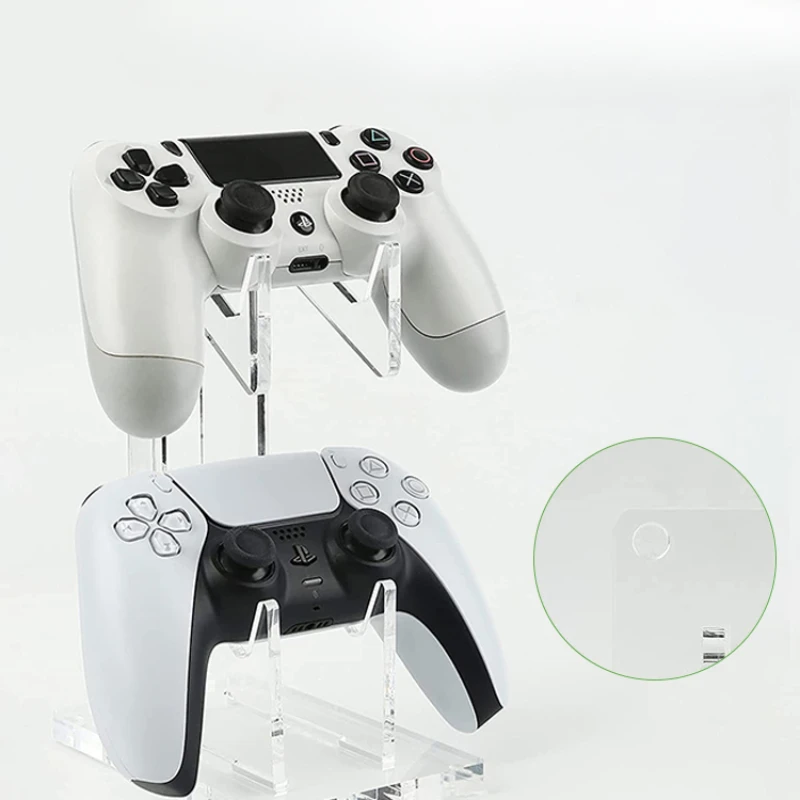 

Handle bracket, switch storage rack, Xbox double-layer display, PS3/PS4 transparent universal acrylic material deskto