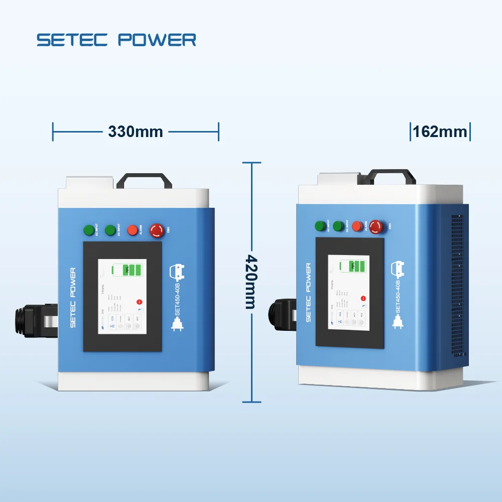 Travel Home 10kW High-Speed Portable Mobile Dc Ev Charger Electric Vehicle Charging Station