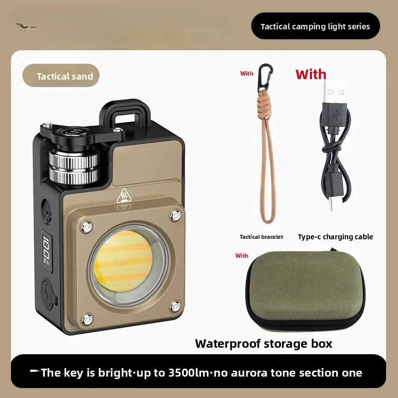 Yinnuo MINI3-PRO Outdoor Camping Light Camping Light Tactical Ultra Long Range Tent Light Camping Main Light Super Bright