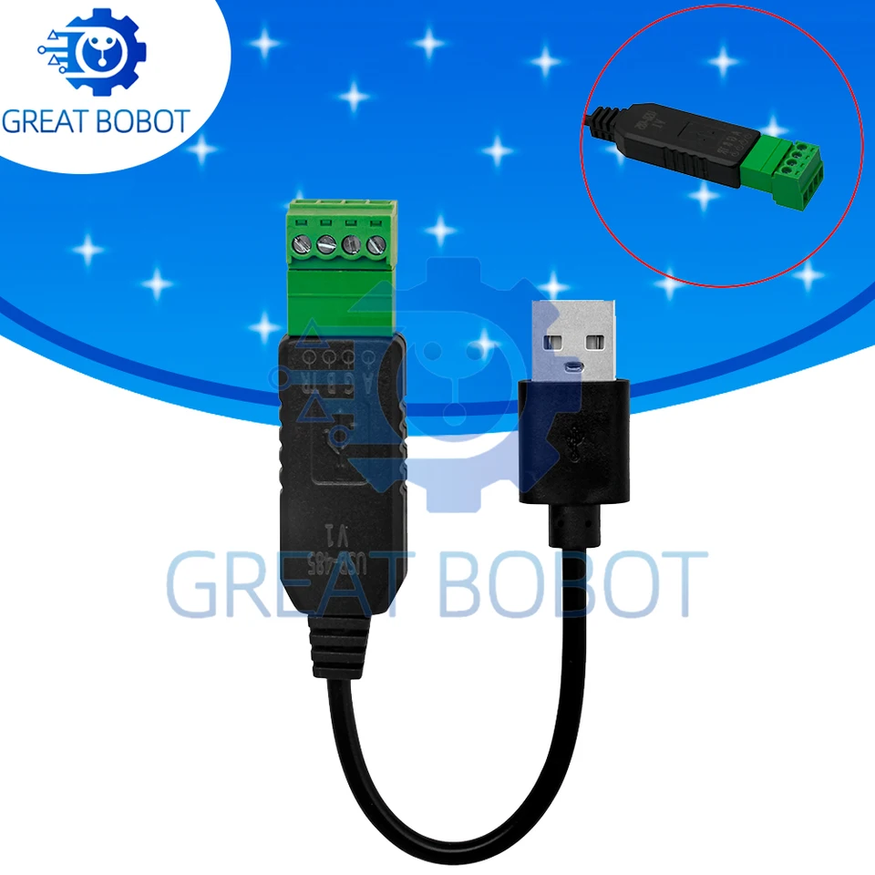 USB-i485: Industrieller isolierter RS485/RS422-zu-USB Converter USB-i485: Industrieller isolierter RS485/RS422-zu-USB Converter