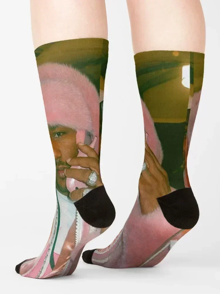 cam'ron rose phone Socks heated bright garter sports stockings Run Socks Man Women's