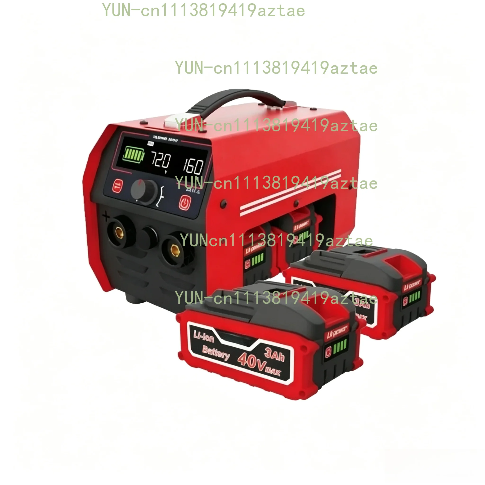 100A 240Wh Lithium Battery Powered Welder with Replaceable Battery Pack