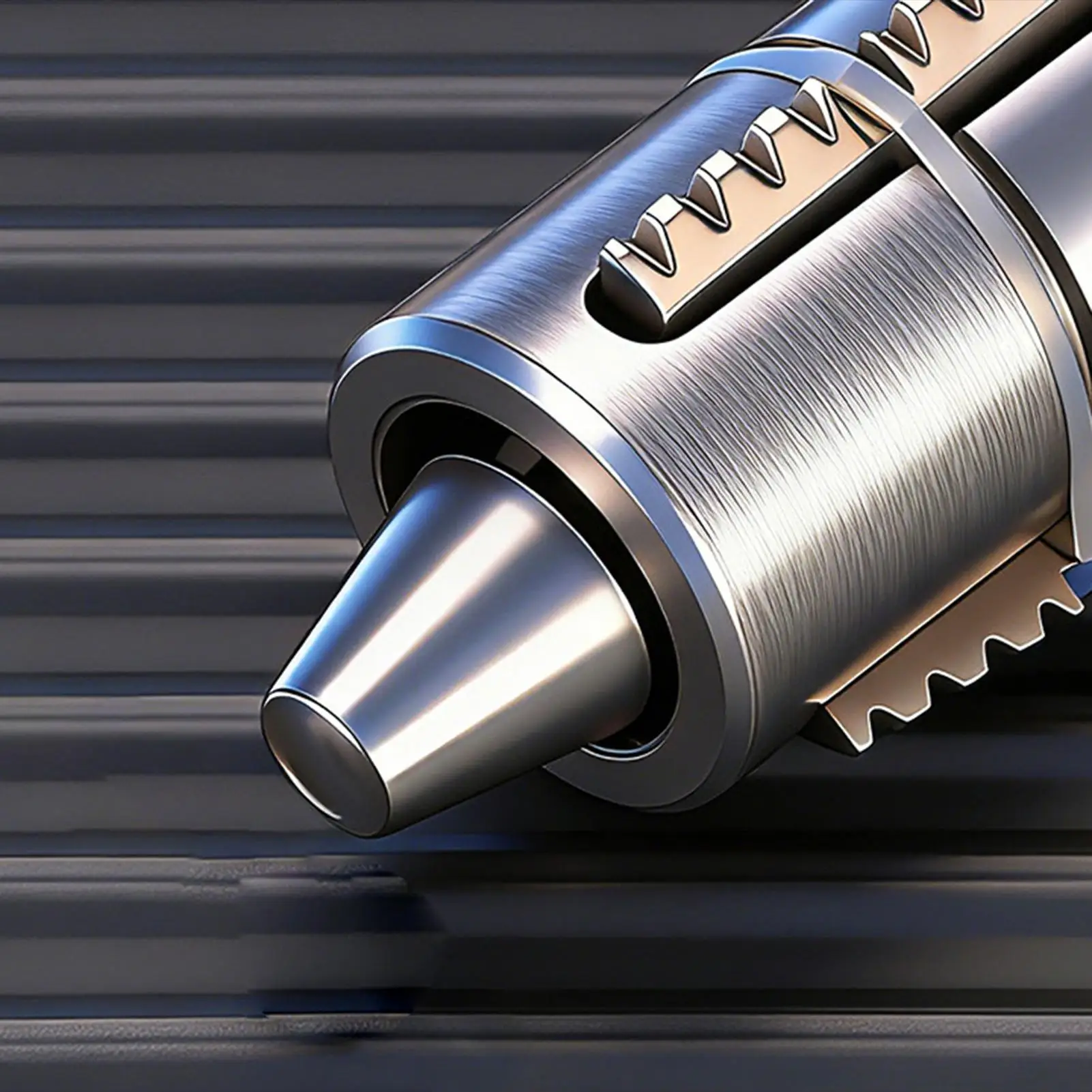 Professional Broken Bolt Extractor Set Removes Stripped, Rusted & Damaged Screws/Nuts Reverse Thread Design for Easy Removal